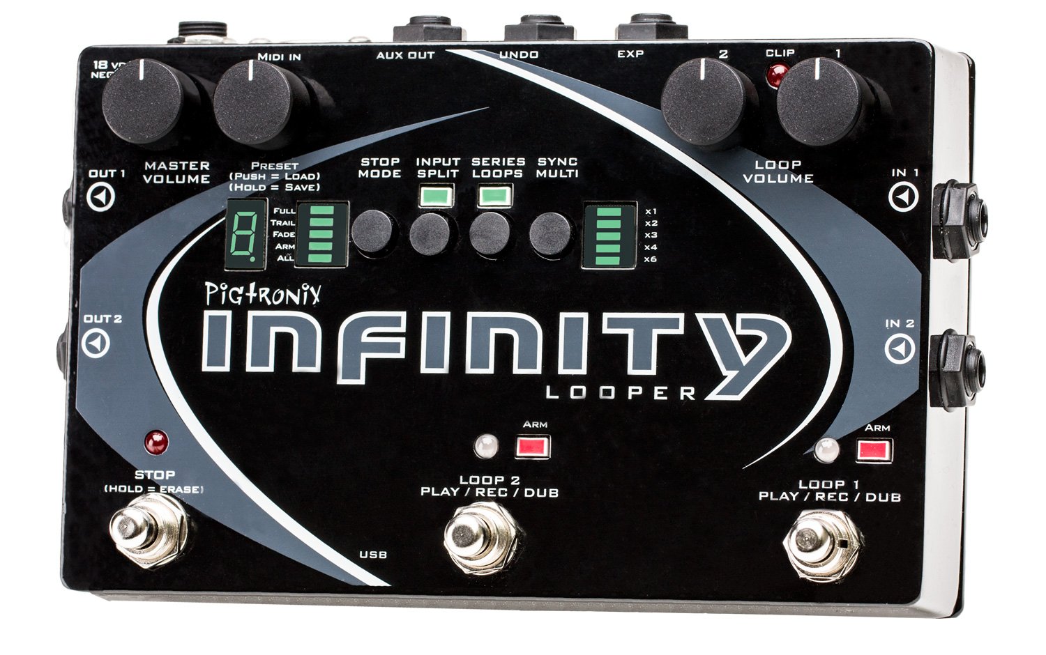 Amazon.com: Pigtronix SPL Infinity Looper : Musical Instruments